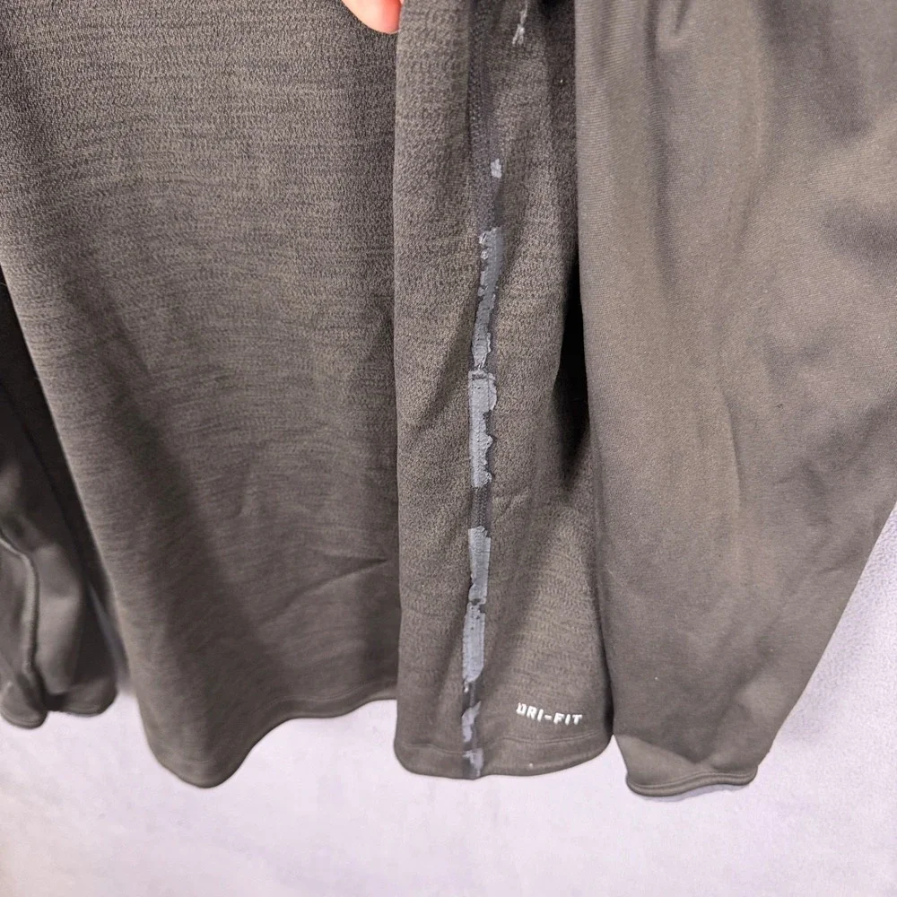 Nike Mens XL Dri-Fit Tampa Bay‎ Buccaneers 1/4 Zip Pullover Brown Read!